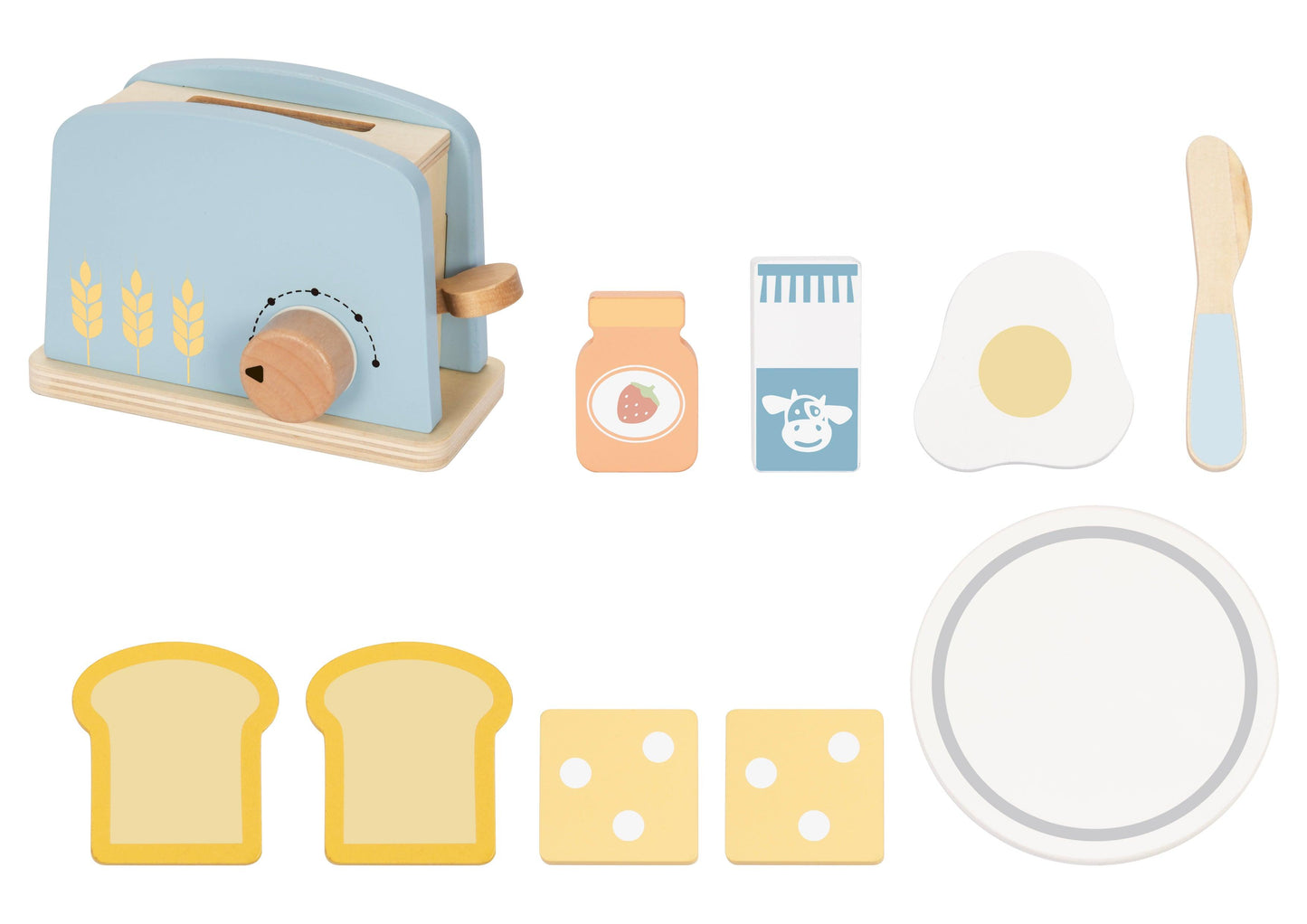 TimberTale Broodrooster met Accessoires - TimberTale