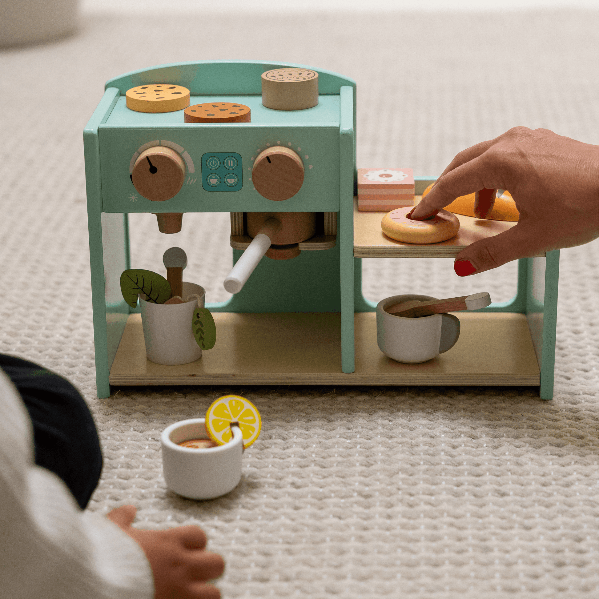 TimberTale Koffiezetapparaat & Koffiecorner 23- delige set - TimberTale