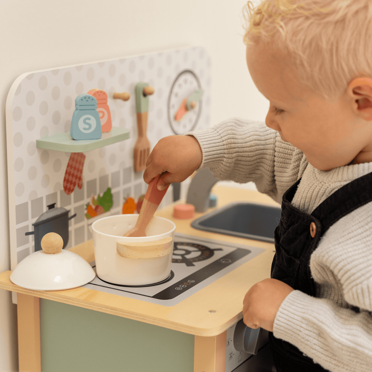 TimberTale Houten Speelkeuken met Accessoires - TimberTale