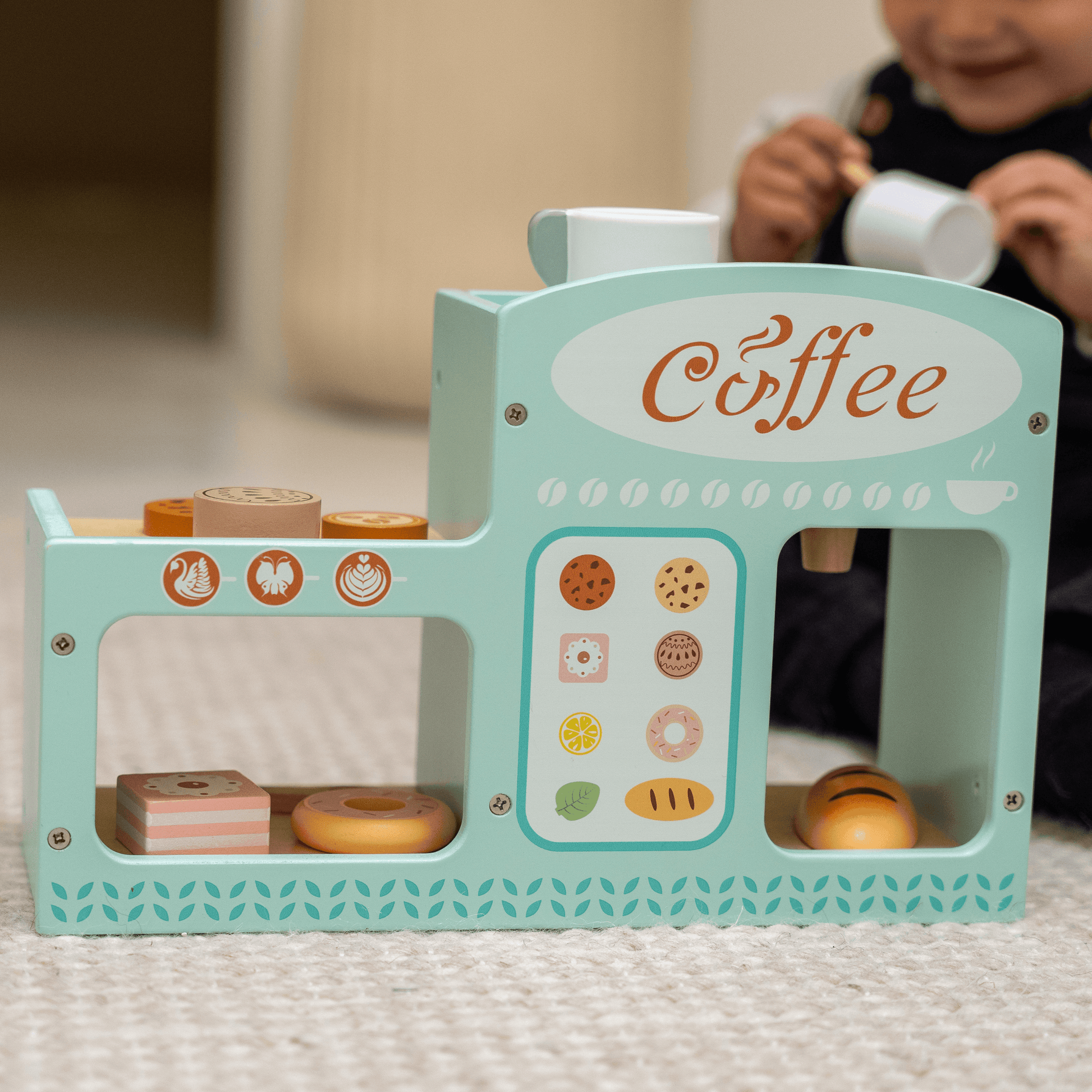 TimberTale Koffiezetapparaat & Koffiecorner 23- delige set - TimberTale