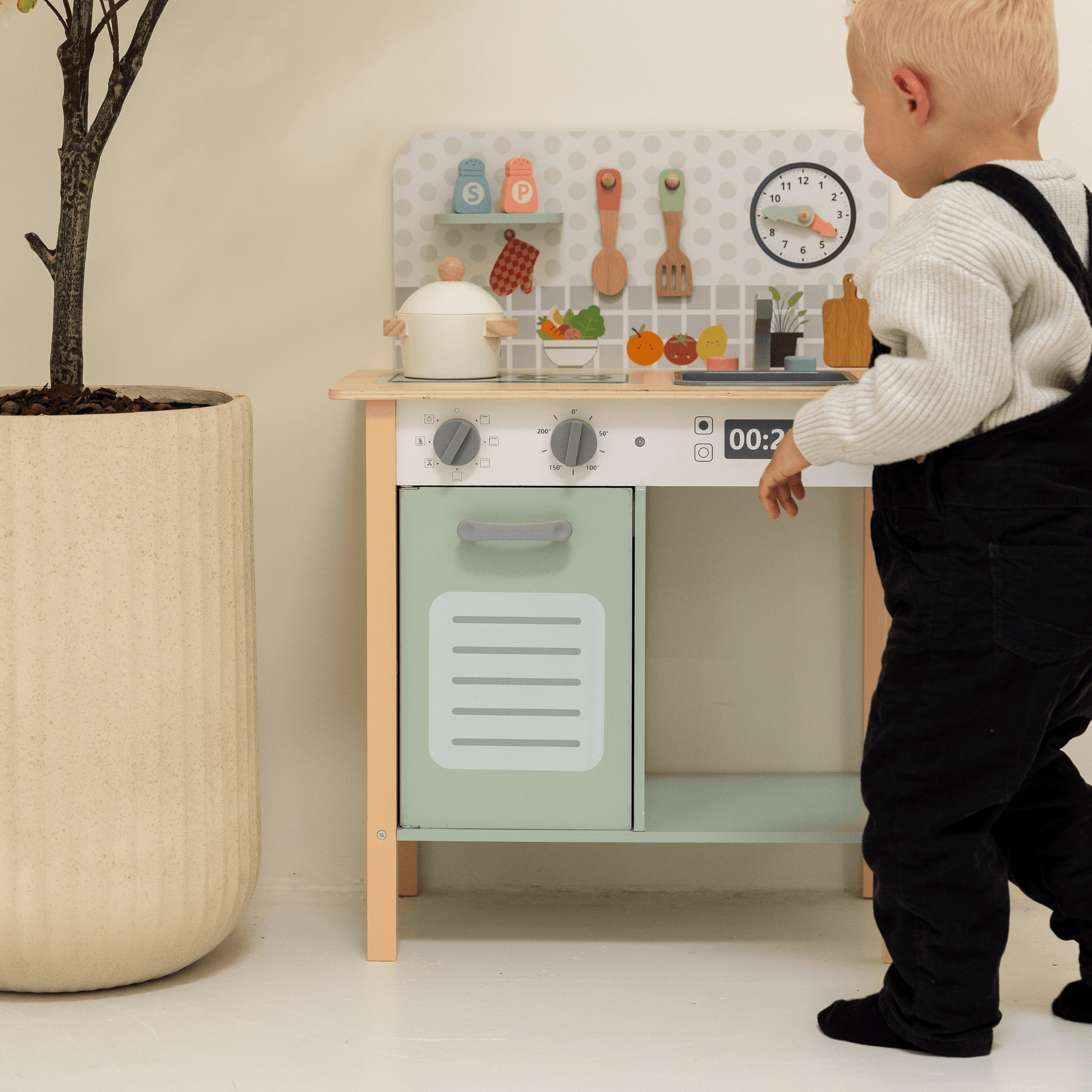 TimberTale Houten Speelkeuken met Accessoires - TimberTale