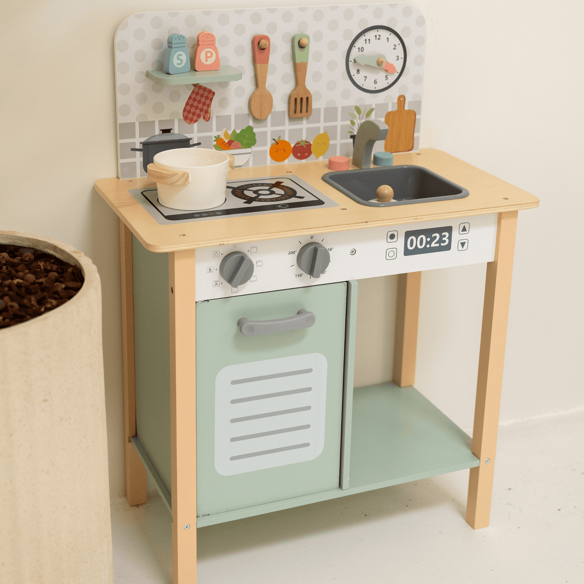 TimberTale Houten Speelkeuken met Accessoires - TimberTale
