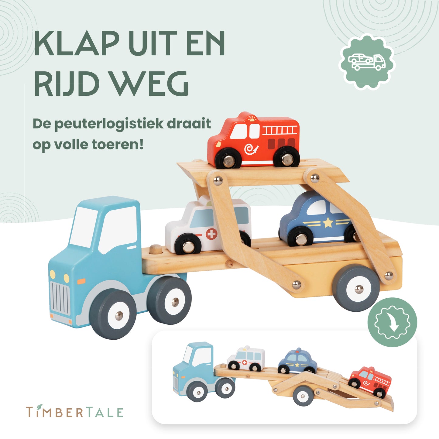 Transportwagen met Reddingsvoertuigen